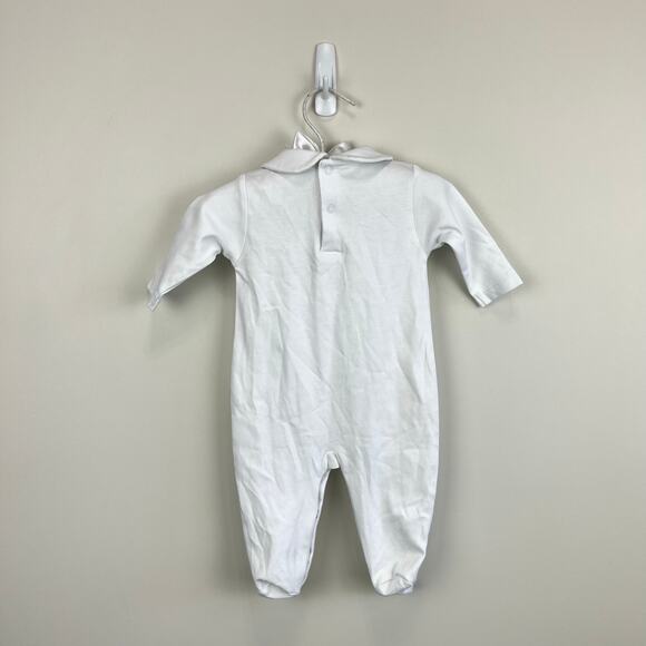 Kissy Kissy Winter Solstice Footie with Collar 0-3 Months NWT - Picture 6 of 8